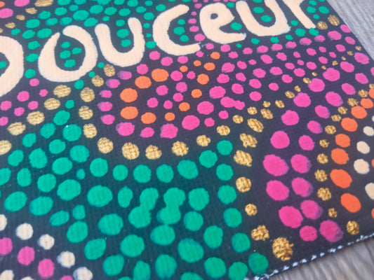 Aimant sur toile " Douceur "