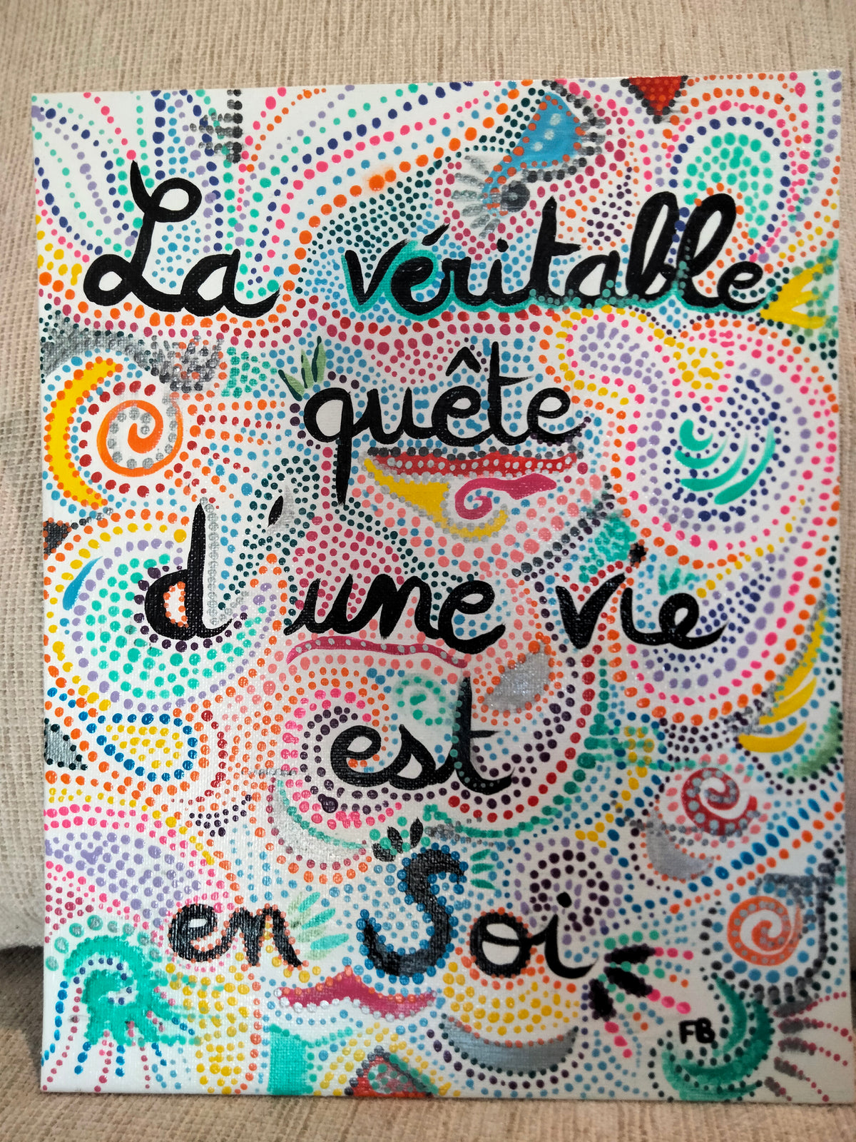 Affirmation sacrée " La véritable quête "